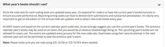 AAPC WHAT year manuals.png